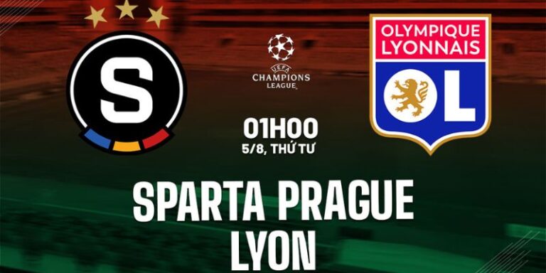 Nhận Định AC Sparta Prague vs Lyon Lúc 1H00 Ngày 05/08 - Cúp C1 21 Nhận Định AC Sparta Prague vs Lyon Lúc 1H00 Ngày 05/08 - Cúp C1